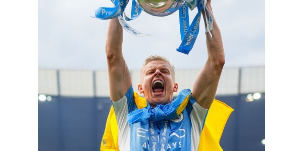 Oleksandr Zinchenko fait ses adieux à Manchester City
